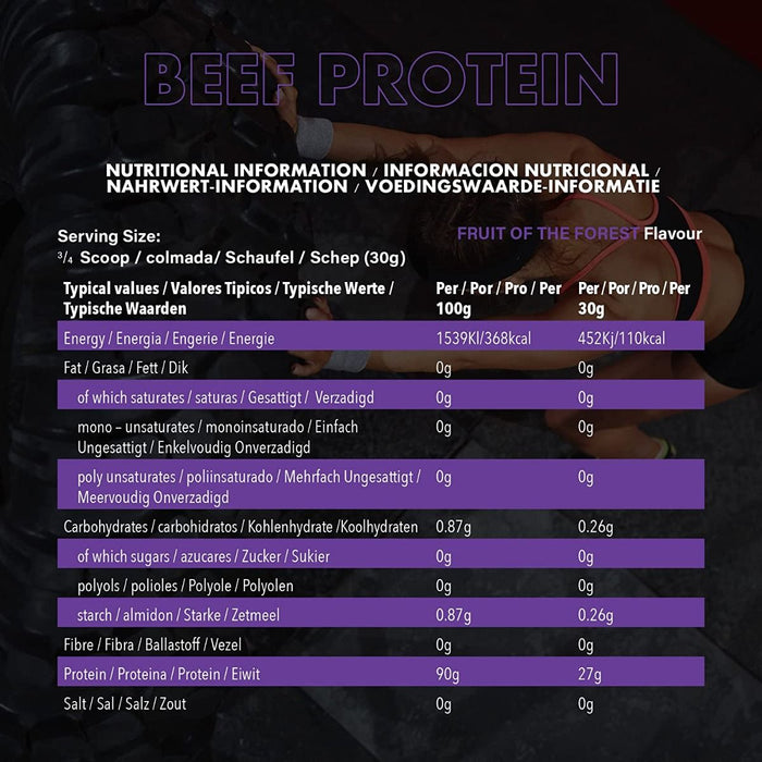 NXT Beef Protein Isolate 1.8kg +20% Free (2.16kg total)