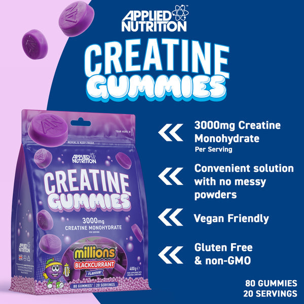 Applied Nutrition Creatine Gummies (20 Serv)