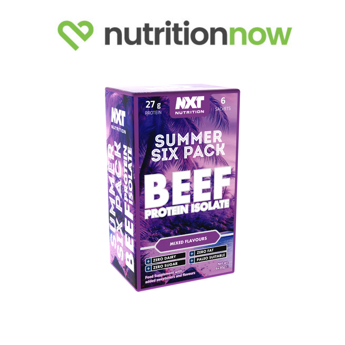 NXT Beef Protein Isolate Samples (Summer Six Pack)