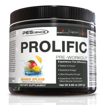 PEScience Prolific Pre-Workout