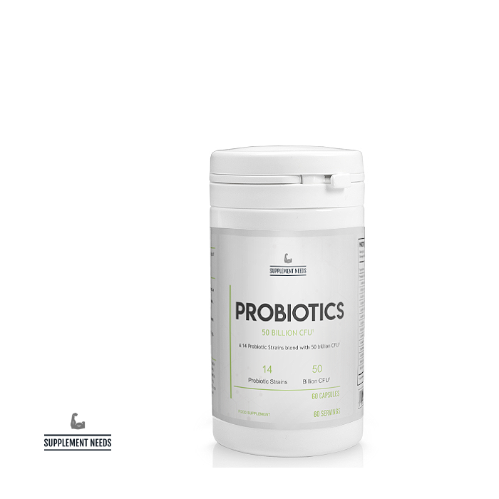 Supplement Needs Probiotics 50 Billion CFU's 60 Capsules