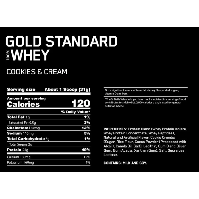 Optimum Nutrition Gold Standard 100% Whey Protein 900g