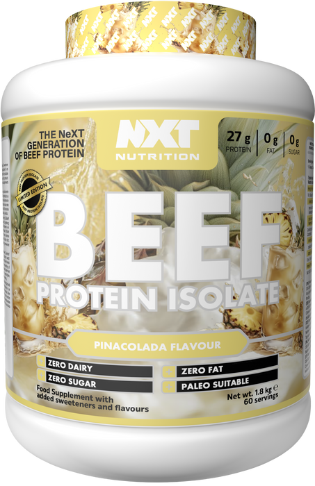 NXT Beef Protein Isolate 1.8kg (60 Serv)