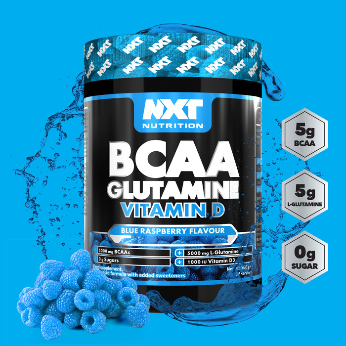 NXT Nutrition BCAA Glutamine Vit-D 360g