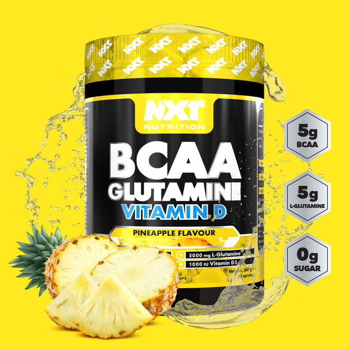 NXT Nutrition BCAA Glutamine Vit-D 360g