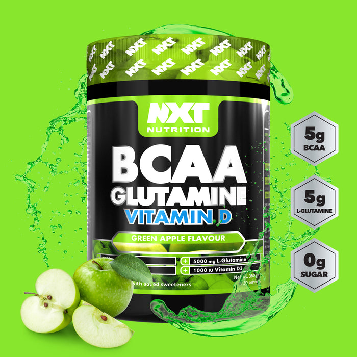 NXT Nutrition BCAA Glutamine Vit-D 360g