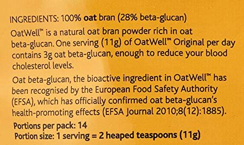 OatWell Original Oat Bran Powder 154g