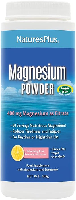 Nature's Plus Magnesium Powder 408g