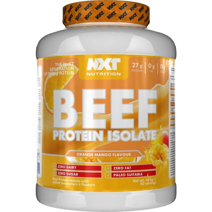 NXT Beef Protein Isolate 1.8kg (Short BBE)