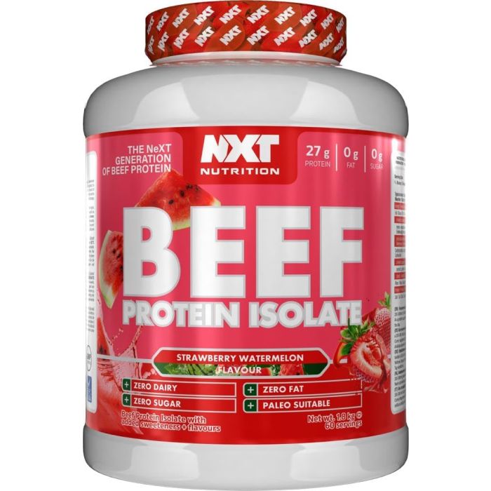 NXT Beef Protein Isolate 1.8kg (Short BBE)