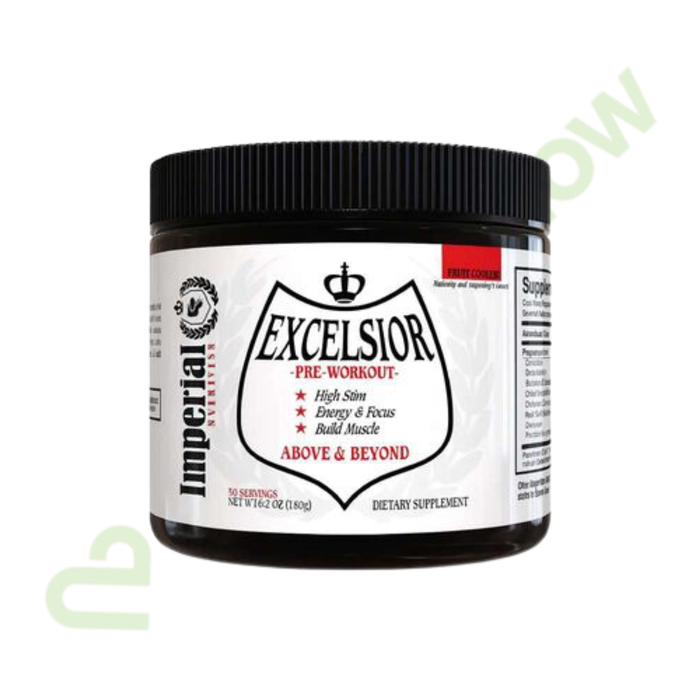 Imperial Nutrition Excelsior 30 Servings Fruit Punch Pre Workout