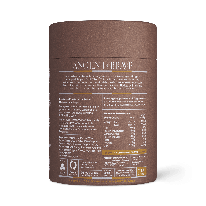 Ancient and Brave Cacao + Reishi 250g