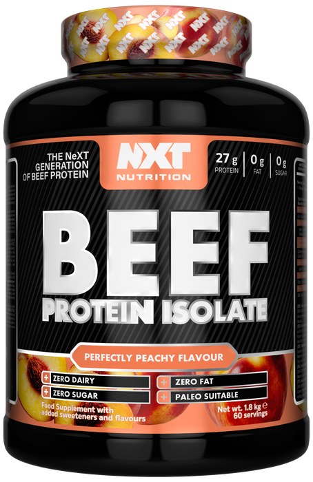 NXT Beef Protein Isolate 1.8kg (60 Serv)