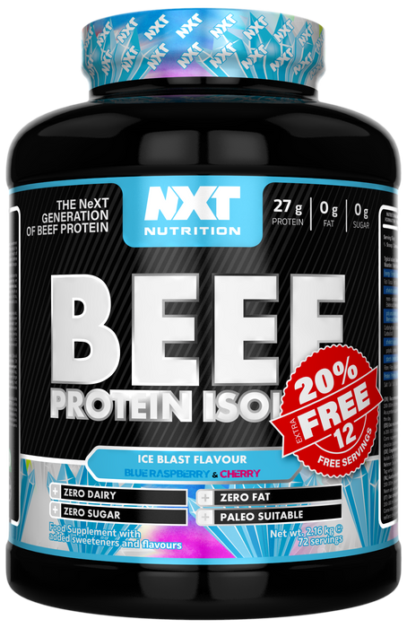 NXT Beef Protein Isolate 1.8kg (60 Serv)