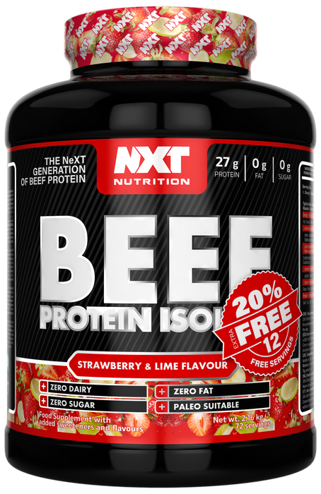 NXT Beef Protein Isolate 1.8kg (60 Serv)