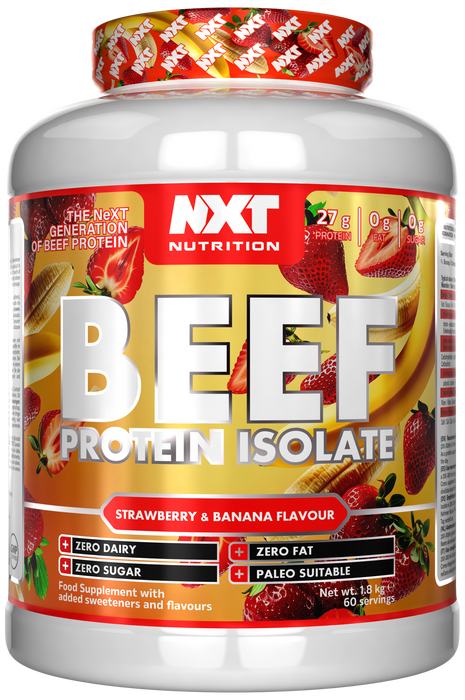 NXT Beef Protein Isolate 1.8kg (60 Serv)