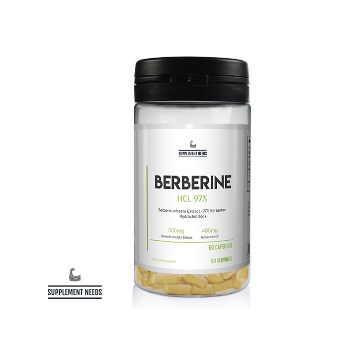 Supplement Needs Berberine HCL - 60 Capsules