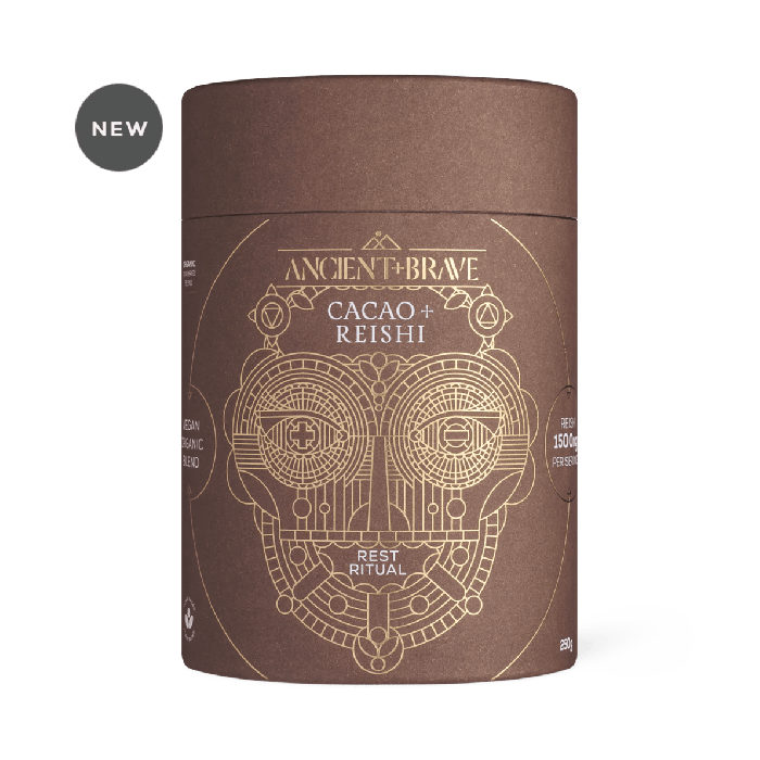 Ancient and Brave Cacao + Reishi 250g