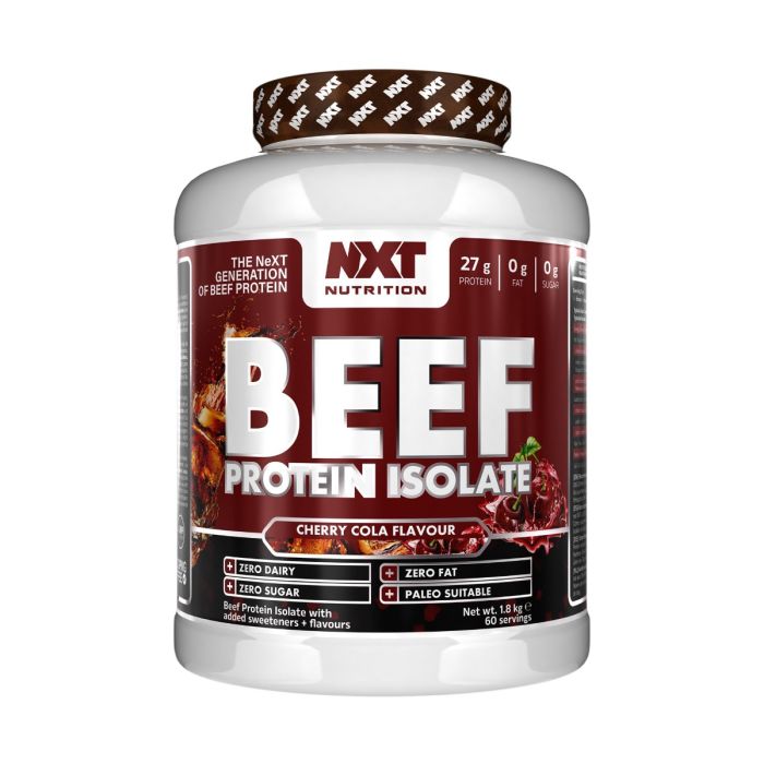 NXT Beef Protein Isolate 1.8kg (Short BBE)