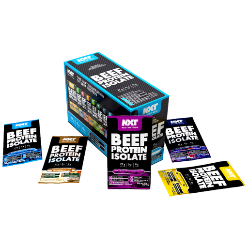 NXT Beef Protein Isolate Samples (Mixed box of 20)