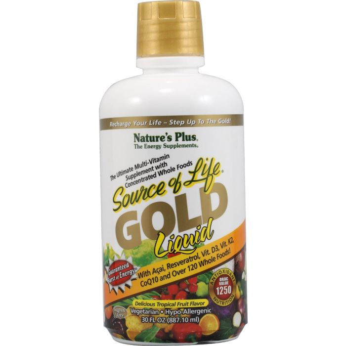 Natures Plus Source of Life Gold Tropical Fruit - 30fl