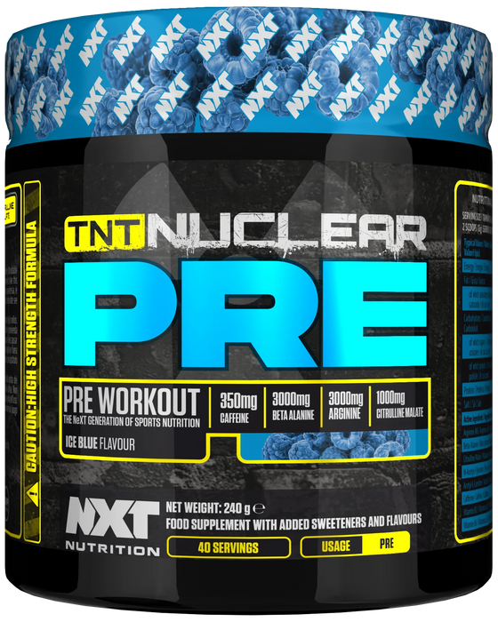 NXT Nutrition TNT Nuclear PRE 240g