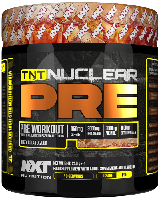 NXT Nutrition TNT Nuclear PRE 240g