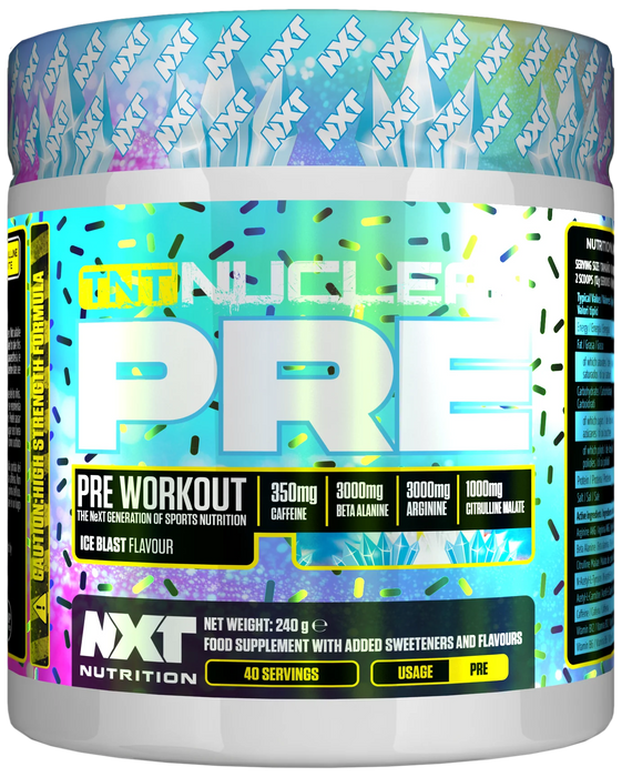 NXT Nutrition TNT Nuclear PRE 240g