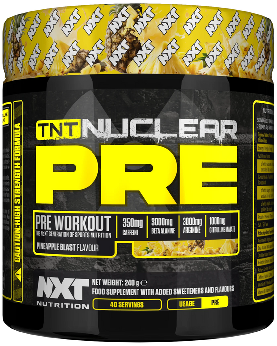 NXT Nutrition TNT Nuclear PRE 240g