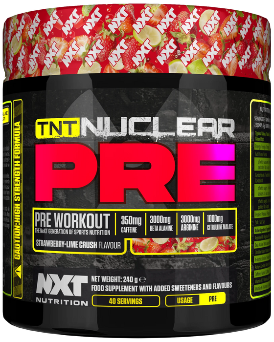 NXT Nutrition TNT Nuclear PRE 240g