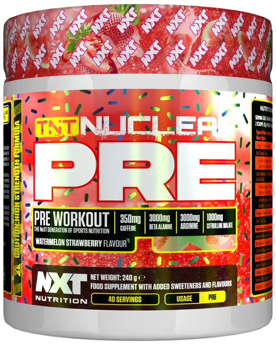 NXT Nutrition TNT Nuclear PRE 240g