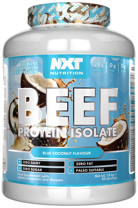 NXT Beef Protein Isolate 1.8kg (Short BBE)