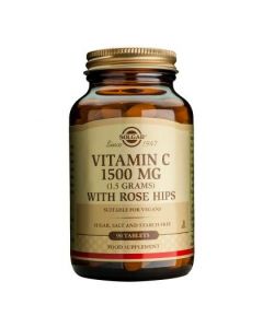 Solgar Vitamin C 1500 mg with Rose Hips - 90 Tablets