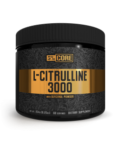 5% CORE L-Citrulline 3000 - L Citrulline Powder (60 Servings)