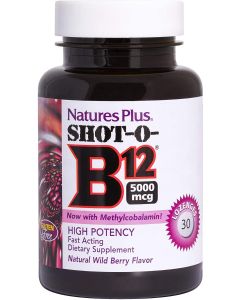 Nature's Plus Shot-O-B12 - 30 Lozenges