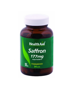 HealthAid Saffron Capsules - 177mg (60)