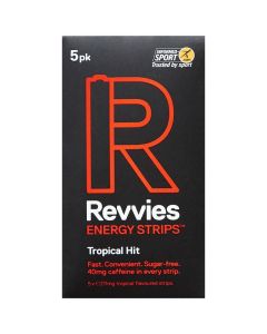 Revvies Energy Strips Tropical Hit 40mg (1 x 5Pk)