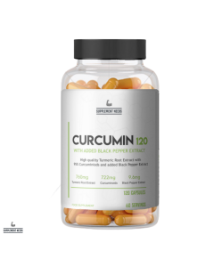 Supplement Needs Curcumin with Black Pepper Extract - 120 Capsules