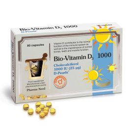 Pharma Nord Bio Vitamin D3 1000iu - 80 capsules
