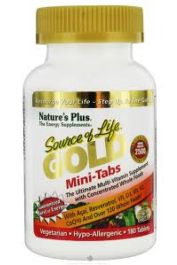 Nature's Plus Source of Life Gold 180 Mini Tablets
