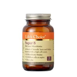Udo's Choice Super 8 Microbiotic - 30 Capsules