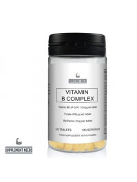 Supplement Needs Advanced Vitamin B Complex - 120 Tablets