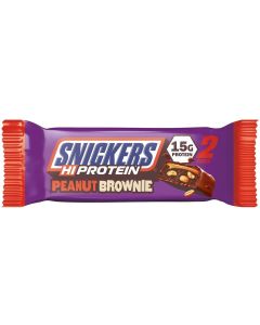 Snickers Hi Protein Peanut Brownie Bar x 1