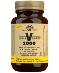 Solgar - Formula VM-2000 - 30 Tablets