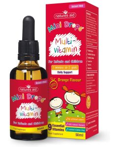 Natures Aid Mini Drops Multi-vitamin 50ml