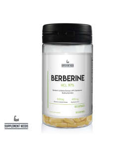 Supplement Needs Berberine HCL - 60 Capsules
