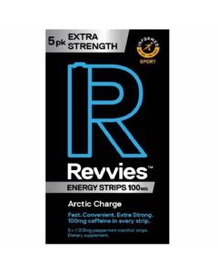Revvies Energy Strips Arctic Charge 100 mg (1 x 5Pk)