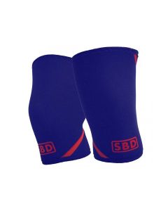 SBD Knee Sleeves (Limited Edition Navy/red)