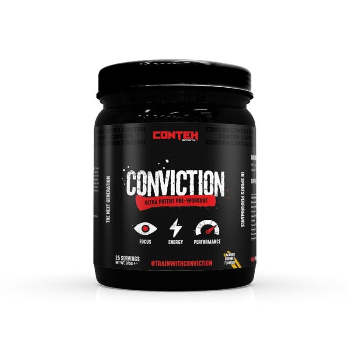 Conteh Sports Conviction Pre-workout + FREE Jug