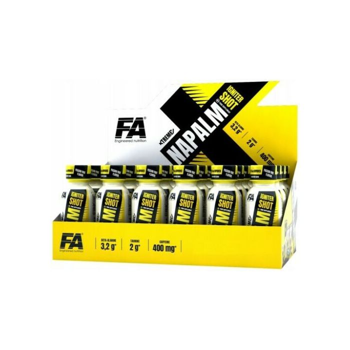 Fitness Authority Napalm Pre-Workout Shots 120ml x 24